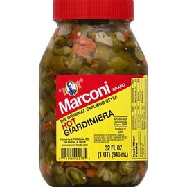 Marconi Marconi Giardiniera Hot, 32 oz