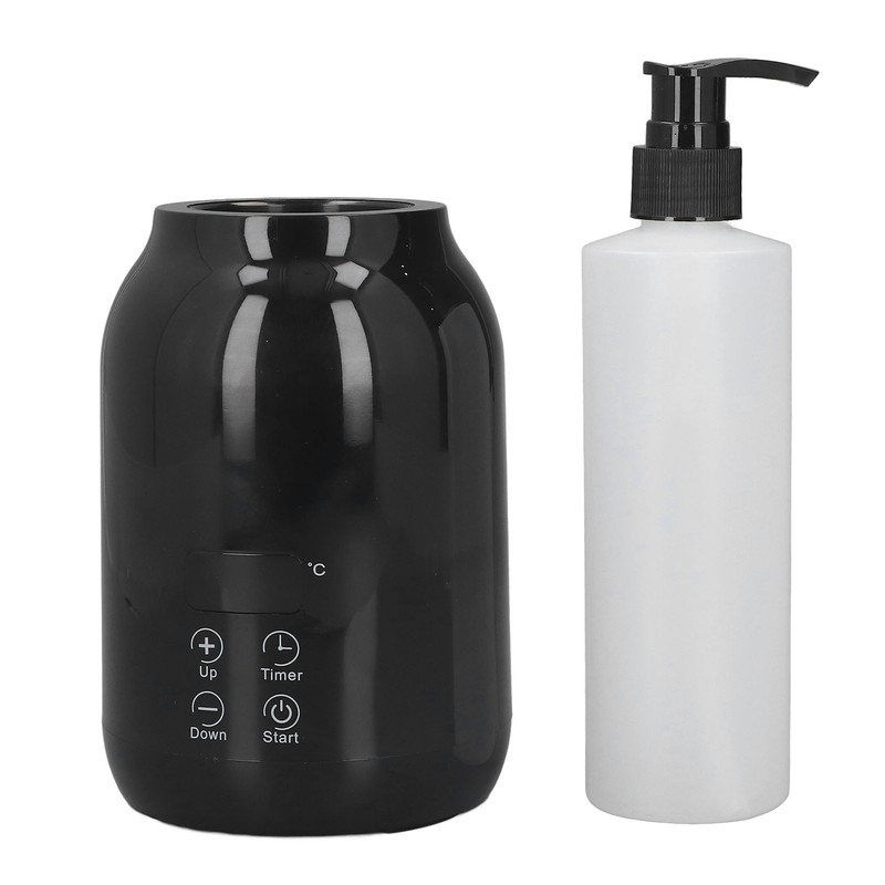 Single Bottle Massage Oil Heater Touch Control Thermostatic LED Massage