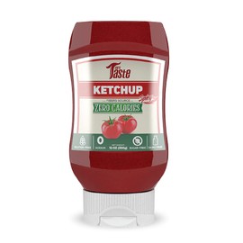 Mrs Taste Sugar Free Spicy Ketchup, Zero Calories, Zero Sodium, Zero Sugar, High Fiber, Keto Friendly, Paleo Friendly, Condiments and Sauces (12 oz, Spicy Ketchup)