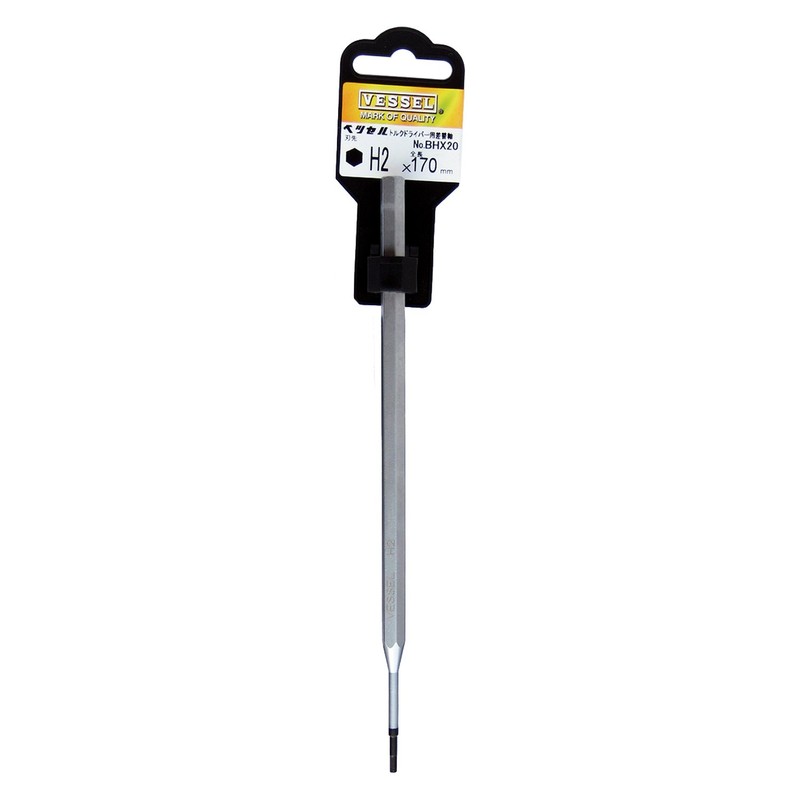 Vessel Replacement Shaft for Torque Screwdriver HEX Opposite Side 2