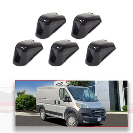 MODIPIM 5PCS Smoked Lens Front Roof Running Clearance Light Housings (housings ONLY) For 2014-2023 Ram ProMaster 1500 2500 3500