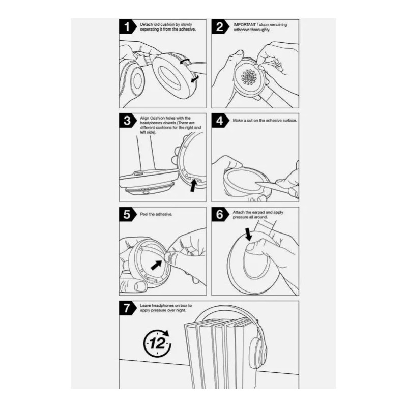 Beats Solo 2/3 Wireless/Wire Replacement Ear Pads Cushion For Beats