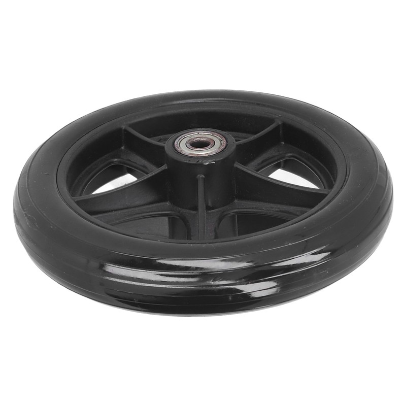 Wheelchair Wheel Replacement 16cm PU Walker Caster Accessory with Ball