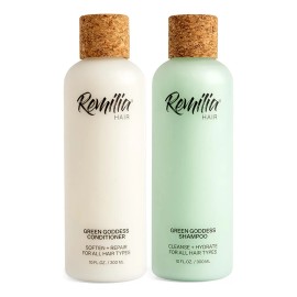 Remilia Kit Shampoo Y Acondicionador De Romero Cabello Dañad