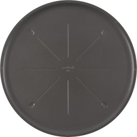 Goodcook Everyday Nonstick Steel Pizza Pan, 16", Cutting guide, Gray
