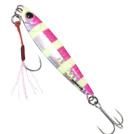 Major Craft Lure, Metal Jig, JIGPARA Short Tachiuo Special Color 1.1 oz (30g) #26 Zebra Pink JPS-30