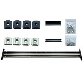 Interior Bike Rack Single Track 39 Inch L Track for Vans Trucks and SUV T-Nut Included (L Track 2pack)