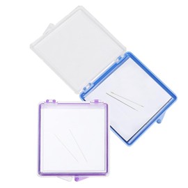 Estuche de Almacenamiento Magnético Multifuncional para Agujas, Alfileres y Clips, Organizador de Herramientas de Costura, 2 Unidades