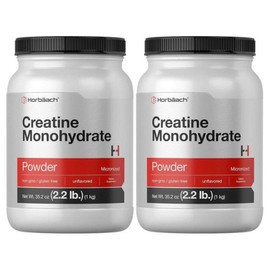 Horbaach Creatine Monohydrate Powder 1kg, 2 pieces / Horbaach 호바흐 크레아틴 모노하이드레이트 파우더 1kg, 2개