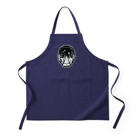 CafePress Underwater Mask Diver Diving Equipmen Apron (Dark) Kitchen Apron with Pockets, Grilling Apron, Baking Apron
