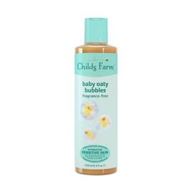 Childs Farm - Baby Oaty Bubbles Bubble Bath Gently Cleanses and Moisturises Sensitive Skin Odourless Suitable for Newborns 250ml