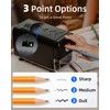Zmol Electric Pencil Sharpeners,Heavy Duty Classroom Pencil Sharpeners for Colored