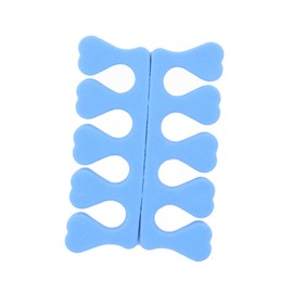 Ipetboom Nail Toe Separators Sponge 2 Pieces for Comfort Perfect for Nail Art Protection Random Color
