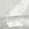 Small Acrylic Display Case for Mini Figures, 3.9x3.9x5.9 in