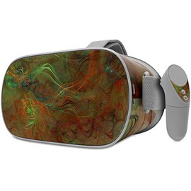 Decal Style Skin Wrap Compatible with Oculus Go Headset - Barcelona (Oculus NOT Included)