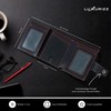 Luxurizz Smart Wallet, Red/black, Minimalist