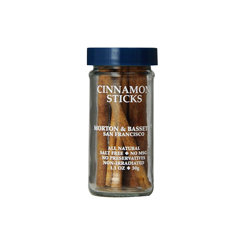 Morton & Bassett Cinnamon Sticks, 1.1-Ounce jar