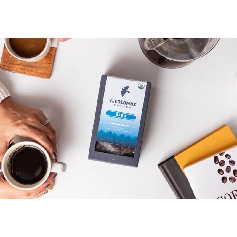 La Colombe Bleu Organic Dark Roast Whole Bean Coffee -