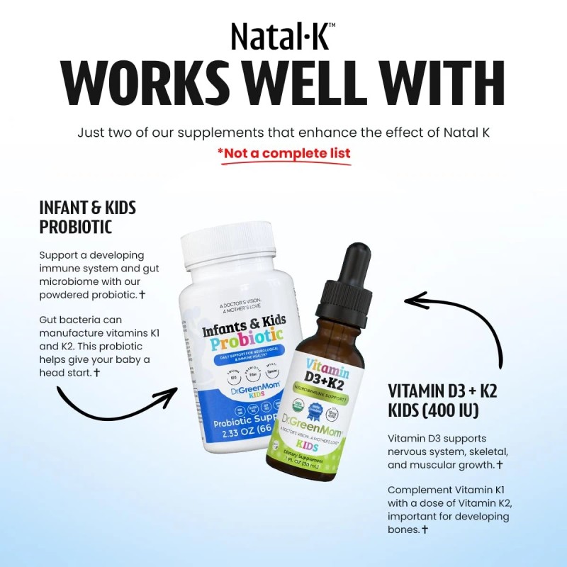 Dr. Green Mom Natal K Oral Vitamin K1 Drops for