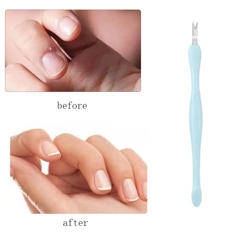Cuticle Trimmer, 3 Pcs Cuticle Remover, Cuticle Pusher, Nail Cuticle