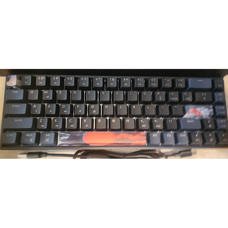 Surmen GT68 Mechanical Gaming Keyboard RGB Backlit Hot Swappable keys
