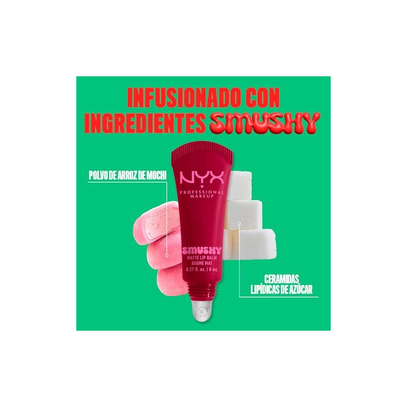 NYX PROFESSIONAL MAKEUP Smushy Matte Lip Balm tono Squeeze N