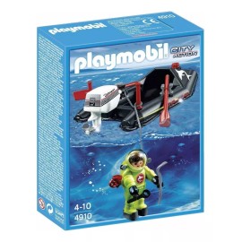 Playmobil Set De Construcción Playmobil City Action 4910