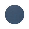 LindDNA Circle 991115 Table Mat Recycled Leather Midnight Blue 30