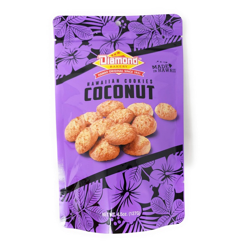 Diamond Bakery Hawaiian Coconut Cookies 4.5 oz