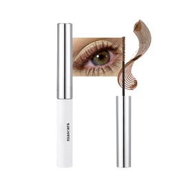 BINGBRUSH Colored Mascara for Eyelashes, Voluminous Colorful Mascara, Pink Purple Blue Green Red-Lengthening, Defining, Curling, Multiplying Formula (#11-Brown, 1 Count (Pack of 1))