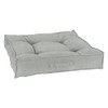 Bowsers Oyster Chenille Piazza Dog Bed L