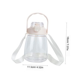 Kisangel Stylish Practical Children's Sippy Cup Large Water Bottle for Outdoor Activities
