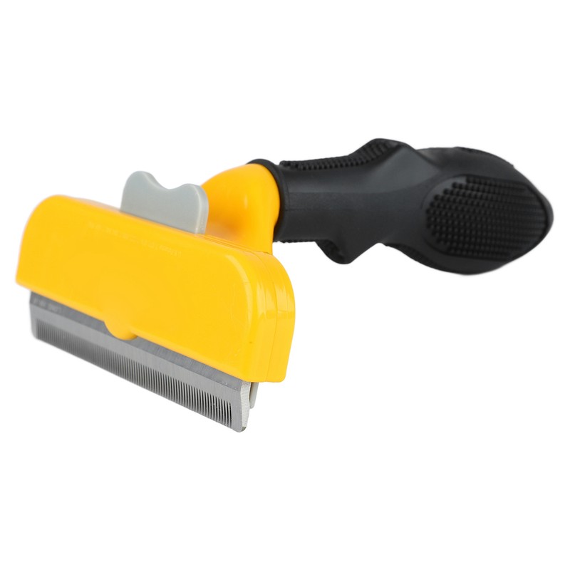 Dog Deshedding Brush Reduce Loose Hair Safe Professional Large Pet