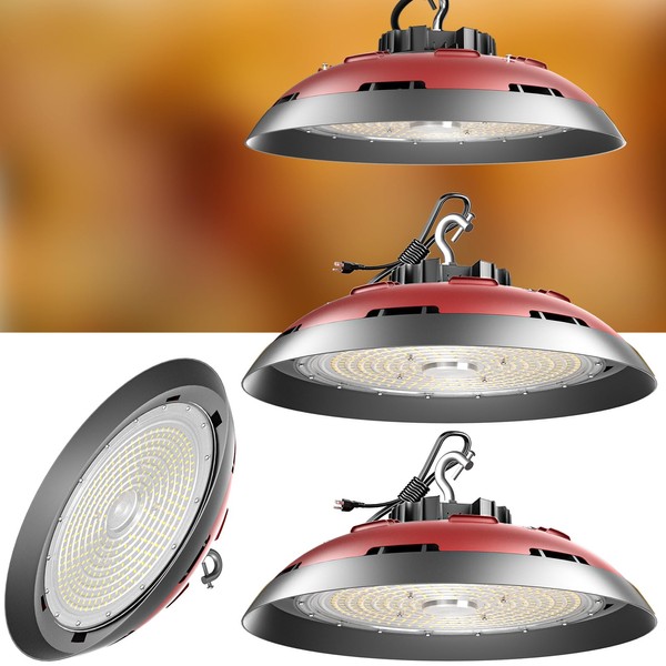 ACOHOOK 2Pack 420W LED High Bay Light 63000lm (Eqv.1680W MH/HPS)