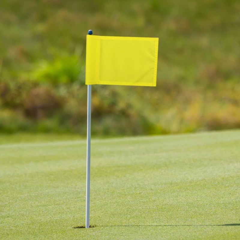 6PCS Golf Flags,400D Nylon Waterproof Golf Pin Flags For Indoor