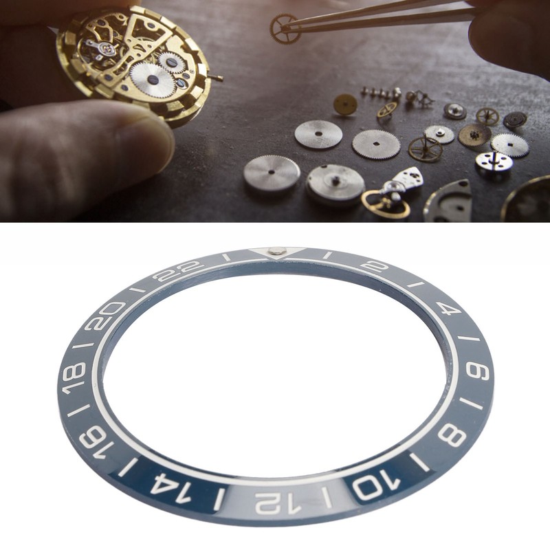 Ceramic Watch Bezel Ring Professional 41.5mm Watch Bezel Insert Replacement