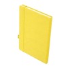 A5 Lined Notebook Portable PU Leather Hardcover Notebook with Elastic