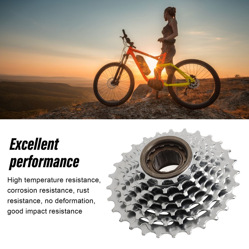 Mountain Bike Flywheel Bike 7 Speed Flywheel Rear Hub Freewheel