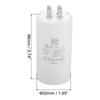 PATIKIL CBB60 50uf Running Capacitor,2Pcs AC 450V 4 Pins 50/60Hz