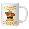 Nacho Average Godmom Mexican Cinco De Mayo Godmother Fiesta Ceramic