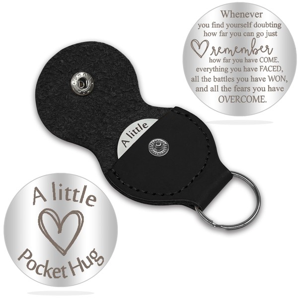 CGBOOM Pocket Hug Token Long Distance Relationship Keepsake Stainless Steel