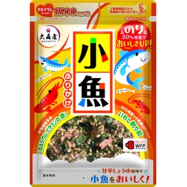 Omoriya Small Fish Sprinkle, 1.6 oz (45 g) x 10 Packs