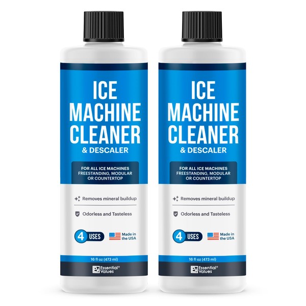 Essential Values Essential Values 2-Pack Ice Machine Cleaner and Descaler
