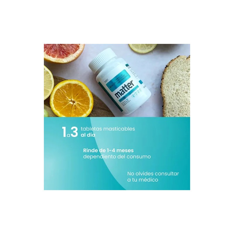 Matter Alca-C, Vitamina C, Apoyo Antioxidante, Fórmula Alcalina Sin Azúcar,