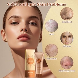 Horuili® Aufhellung & Hautunreinheiten Gesichtsmaske, Hautunreinheiten reduzierende Peeling-Maske, Herbal Spots Peel-Off-Gesichtsmaske, für alle Hauttypen