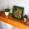Evergreen Oasis Natural Cedar Wood & Preserved Moss Wall Art