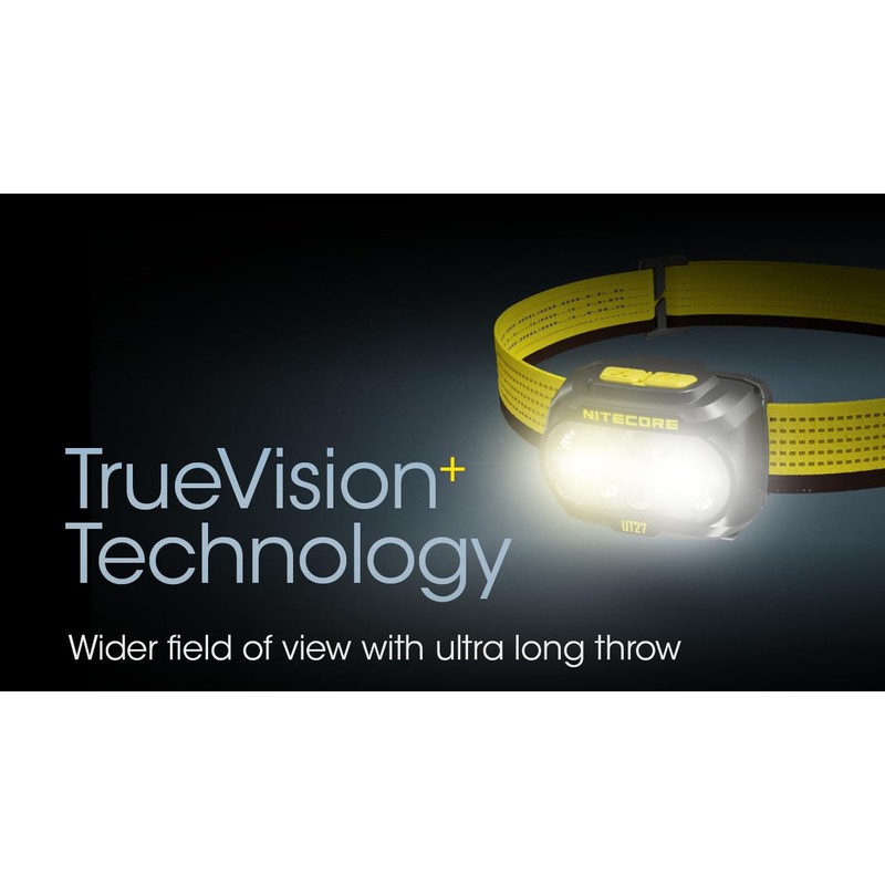 Nitecore UT27 800L headlamp Titanium White