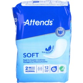 ATTENDS Soft 2 Normal Pack of 12