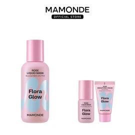 Mamonde Flora Glow Rose Liquid Mask 80ml / 마몽드 플로라글로우 로즈 리퀴드 마스크 80ml