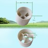 Shiwaki Golf Hole Cup Golf Practice Aids Training Accessories ABS